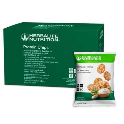 Protein Chips Herbalife sabor Crema y Cebolla