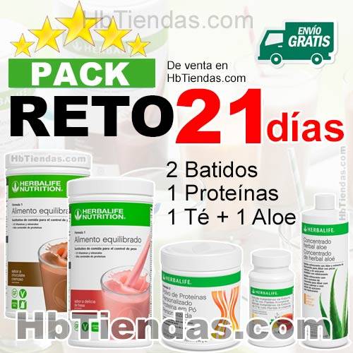 Super Pack reto 21 Días Herbalife
