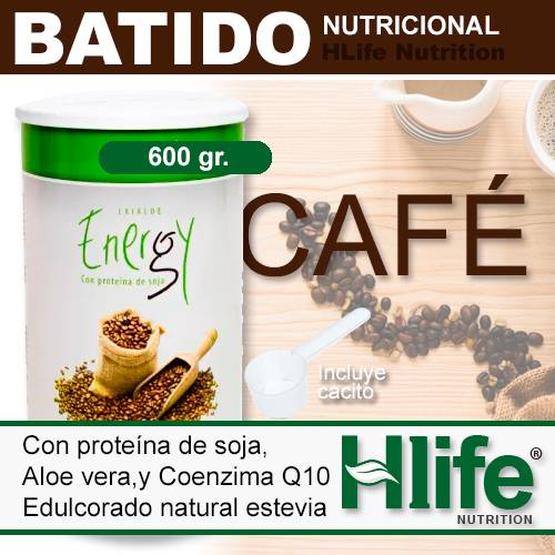 Batido HLife Nutricional Café (600gr.)