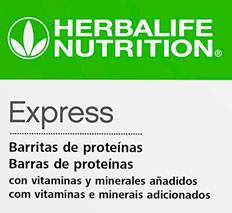 Nuevas barritas Express Herbalife apta veganos con proteínas