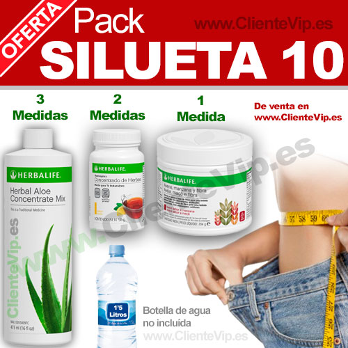 Pack Silueta 10
