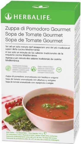 SOPA de TOMATE Gourmet Herbalife
