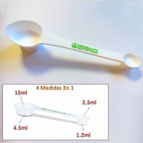 Cuchara medidora (para 4 mediciones en 1)